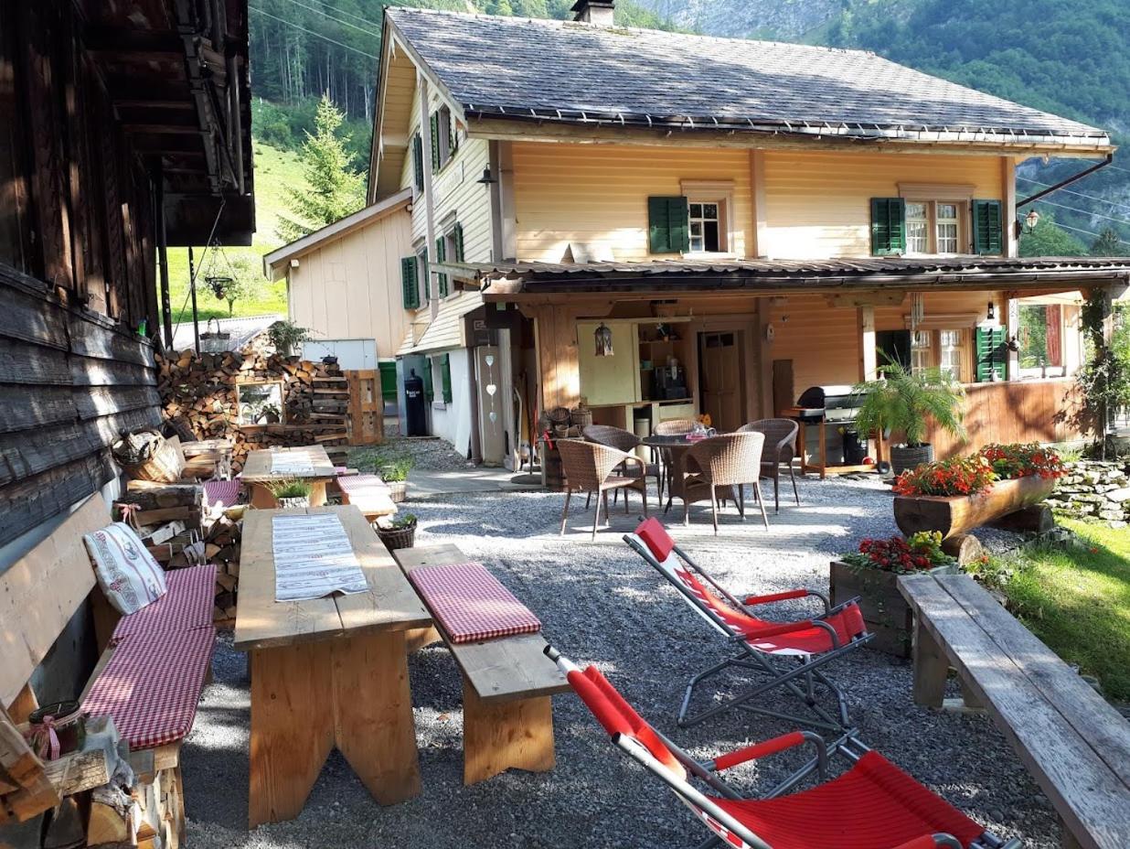 Berggasthaus Obbort Linthal Exterior foto